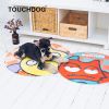 Touchdog Cartoon Flying Critter Monster Rounded Cat and Dog Mat