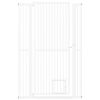 59' Extra Tall Pet Gate Heavy-Duty Metal Cat Gate with Wide Opening