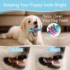 Puppy Chew Toys, Indestructible Dog Toys for Aggressive Chewers - Small & Medium Breed, Durable Rubber Chew Bone Toy for Small Dogs