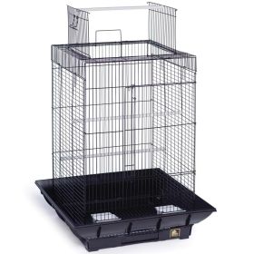 Clean Life Play Top Bird Cage - Green & White