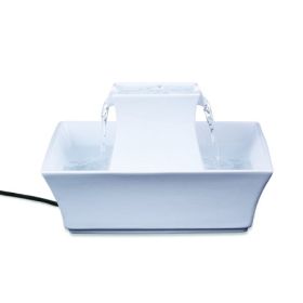 Petsafe White Pagoda Ceramic Fountain - Pww00-13907