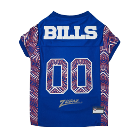Buffalo Bills Zubaz Pet Jersey (size: LG)