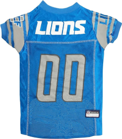 Detroit Lions Pet Striped Jersey (size: SM)