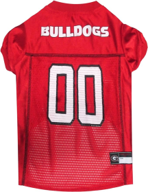 Georgia Pet Jersey (size: 3 XL)