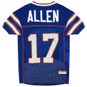 Josh Allen Pet Jersey (Buf) (size: LG)
