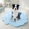 Dog Cooling Mat, Washable Pet Cooling Mat,Large   47" x 45" Thick & Durable Large Cooling Mat for Dogs