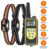 Dog Training Collar with Remote Rechargeable Dog Training Collar IP68 Waterproof with 4 Training Modes 3 Channels for Medium and Small Dogs